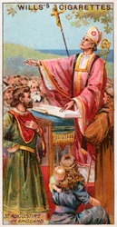Der heilige Augustinus in England
