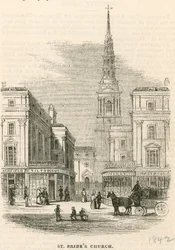 St Brides Kirche, Fleet Street, London