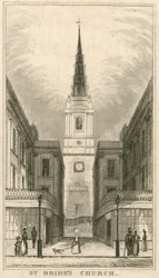 St Brides Kirche, Fleet Street, London