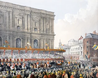 St. Pauls, 7. März 1863, aus Ein Gedenkbuch zur Hochzeit von Edward VII. und Alexandra von Dänemark, veröffentlicht 1864