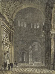 St. Pauls Kathedrale, Inneres der Kuppel, Blick zum nördlichen Querschiff