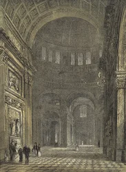 St. Pauls Kathedrale, Inneres der Kuppel, Blick zum nördlichen Querschiff