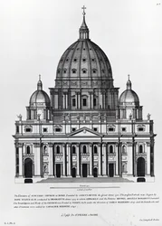 St. Peter, Rom, graviert von C. Campbell
