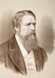 Stafford Henry Northcote, 1. Earl of Iddesleigh, um 1890