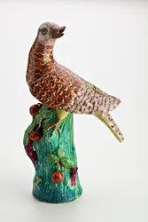 Staffordshire Vogelfigur, ca. 1750-1850
