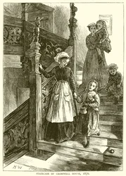 Treppe des Cromwell Hauses, 1876