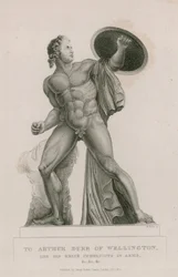 Statue von Achilles im Hyde Park, London