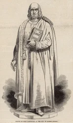 Statue von John Carpenter an der City of London School