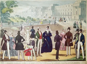 Sommermode für 1840