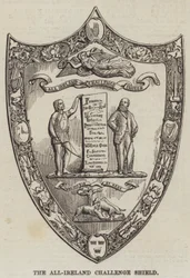 Der All-Ireland Challenge Shield (Stich)