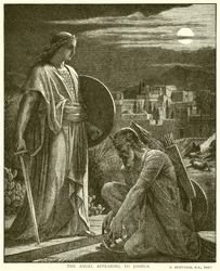 Der Engel erscheint Josua