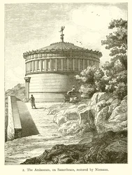 Das Arsinoeum auf Samothrake, restauriert von Nietmann