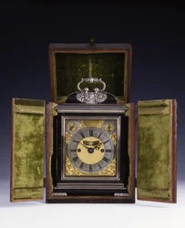 Die Barnard Tompion, Tompion und Banger, London, Nr. 460, schlagende Konsolenuhr, ca. 1708