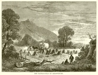 Das Schlachtfeld von Shrewsbury