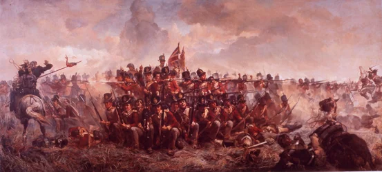 Die Schlacht von Waterloo