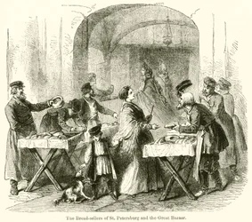 Die Brothändler von St. Petersburg und der Große Basar