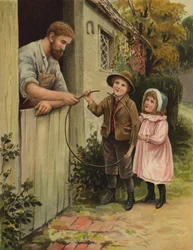 Der gebrochene Reifen