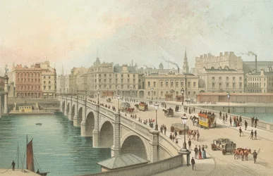 Die Broomielaw-Brücke - Glasgow