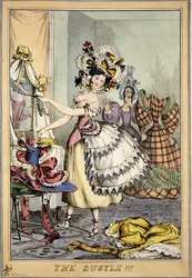 Das Gewimmel!!!, veröffentlicht von Thos. McLean, London (handkolorierte Gravur)