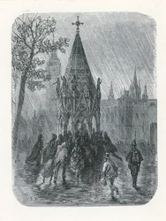 Das Buxton Memorial Trinkbrunnen, St. Margarets Westminster