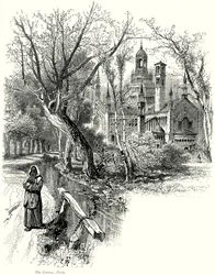 Die Certosa, Pavia (Gravur)