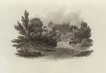 Die Kapelle am Eton College
