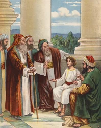 Das Jesuskind inmitten der Doktoren