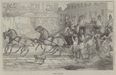 Der Komet (Gravur)