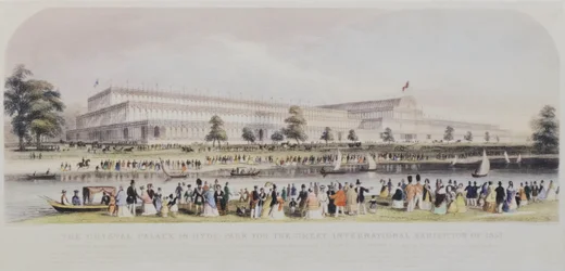 Der Crystal Palace im Hyde Park für die Große Internationale Ausstellung von 1851