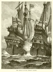 Die Niederlage von Sir Andrew Barton