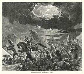Die Zerstörung der Armee von Sanherib