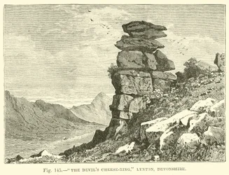 Der Teufels-Käse-Ring, Lynton, Devonshire