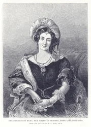 Die Herzogin von Kent, die Mutter Ihrer Majestät, geboren 1786, gestorben 1861