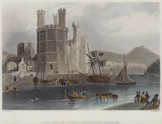 Der Adler-Turm, Carnarvon Castle