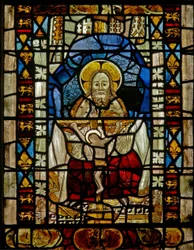 Ostfenster (Ew), Darstellung eines zusammengesetzten Panels der Dreifaltigkeit