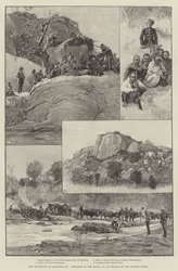 Die Expedition nach Mashonaland, Skizzen vom Marsch