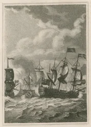 Die Franzosen besiegt von Lord Howe am Glorreichen Ersten Juni