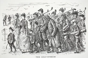 Der Golfstrom, Illustration aus Punch