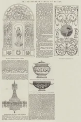 Die Regierungsschule für Design (Stich)