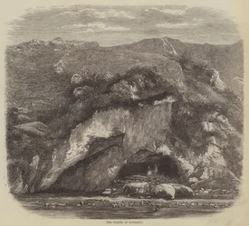 Die Grotte von Bagneres