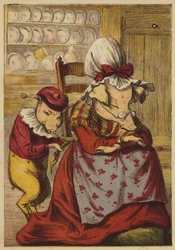 Die Geschichte von fünf kleinen Schweinchen