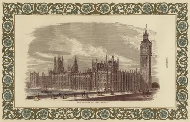 Die Häuser des Parlaments in London