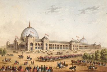 Das Internationale Ausstellungsgebäude von 1862