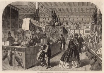 Die Internationale Ausstellung; Ansicht im Natal-Hof