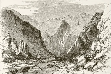 Der Khyber-Pass, aus 