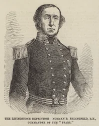 Die Livingstone-Expedition, Norman B. Bedingfeld, RN, Kommandant der "Pearl"