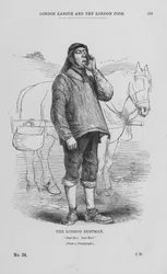 Der Londoner Müllmann (Gravur)