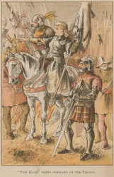 Die Jungfrau übernimmt das Kommando über die Truppen