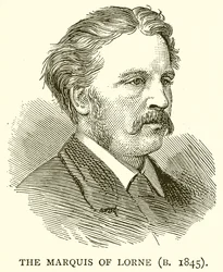 Der Marquis von Lorne (geb. 1845)