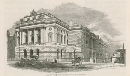 Der neue (westliche) Flügel des Somerset House